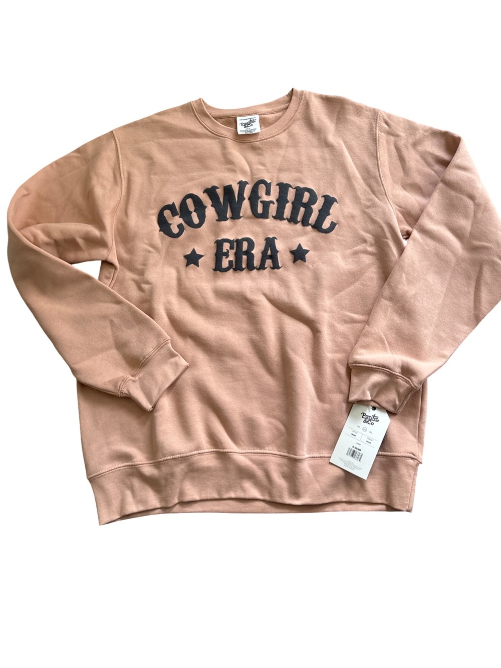 COWGIRL ERA graphic print women crewneck sweatshirt